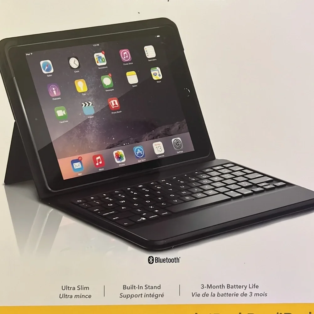 ZAGG Messenger Folio keyboard case for iPad Air/Air 2/9.7-inch iPad Pro/iPad